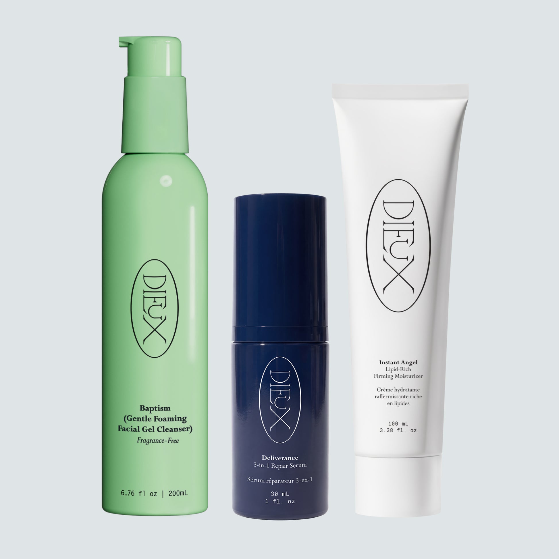 Dieux The Glow Ritual skincare bundle