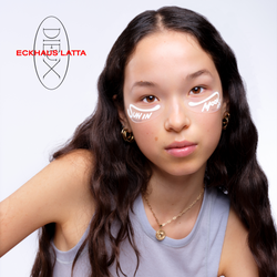 Mode wearing Eckhaus Latta x Dieux Solar Return Forever Eye Mask