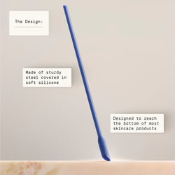 Infographic of the design of the Skincare Scraper