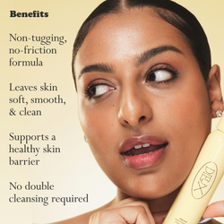 Dieux Ethereal Cleansing Oil benefits infographic