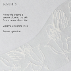 Benefits of Forever Eye Masks. Holds eye cream & serums close to the skin for maximum absorption, visibly plumps fine lines, and boosts hydration.