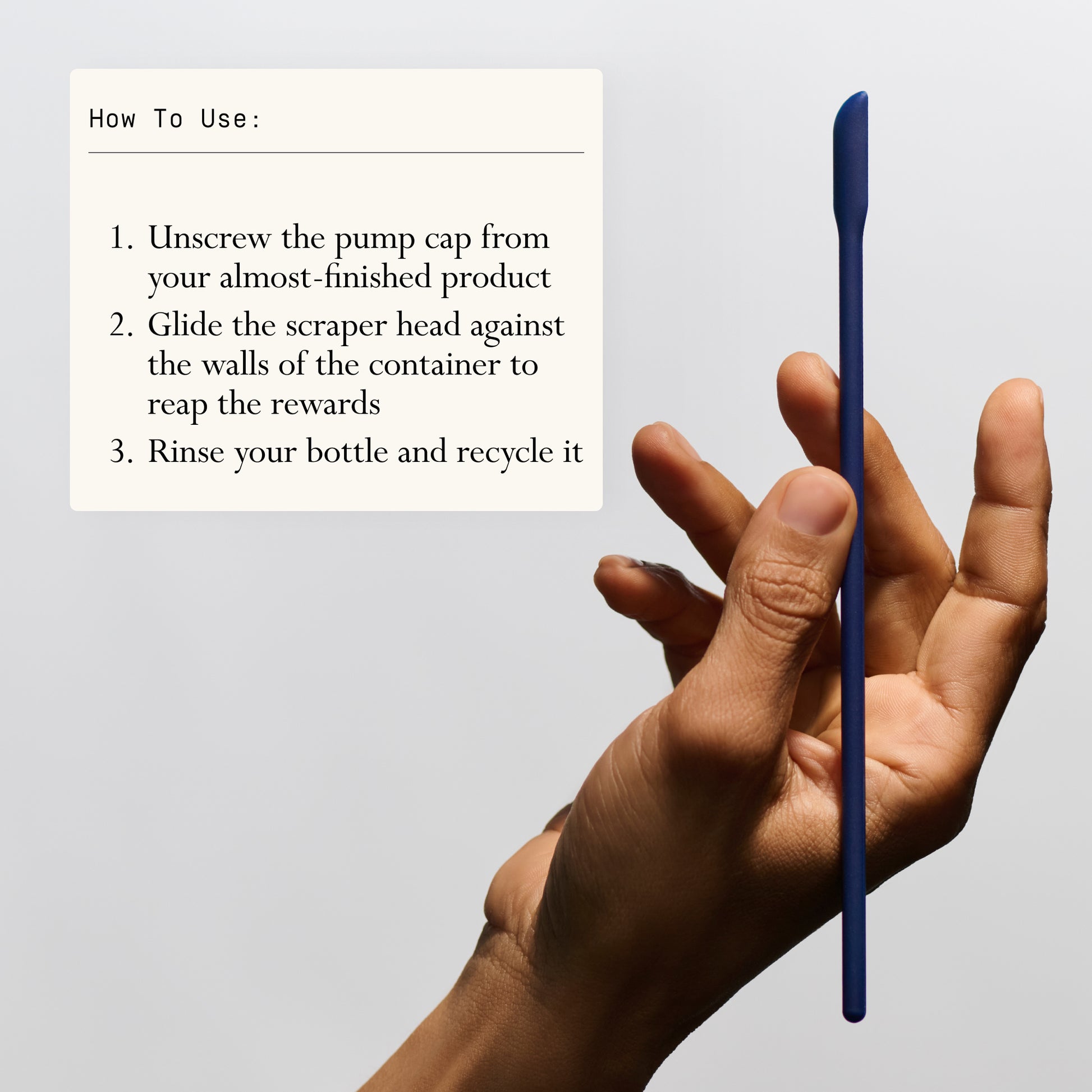 Skincare Scraper
