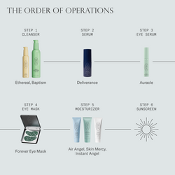 Dieux The Glow Ritual Light skincare bundle
