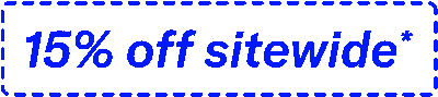 15% off sitewide